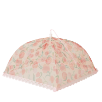 Mesh Foldable Food Cover Peach Print By Rice DK